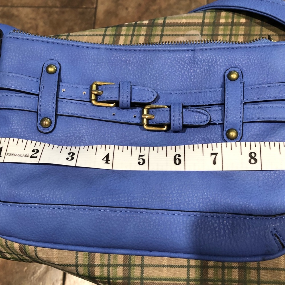 🔥NWT Merona Blue Crossbody Purse. - Picture 6 of 8